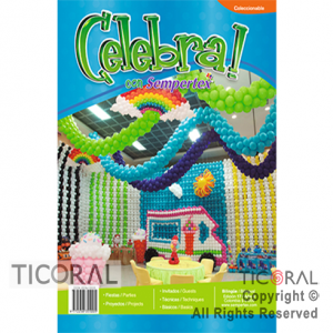 LIBRO DECORACION CON GLOBOS CELEBRA EDICION 17 SEMPERTEX x 1